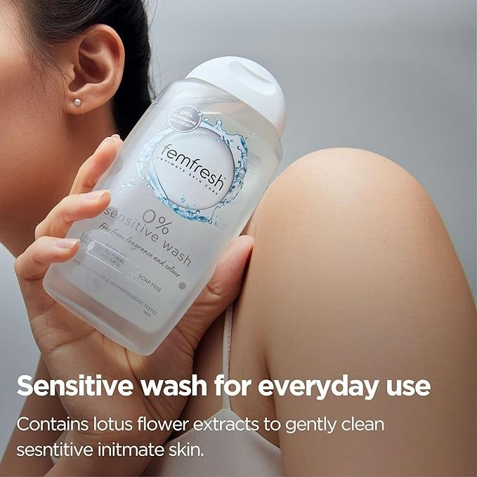 Femfresh 0% Sensitive Intimate Wash 250 ml